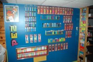 pez collection display design solution for elegant displays